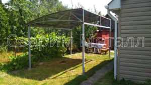 навес из поликарбоната