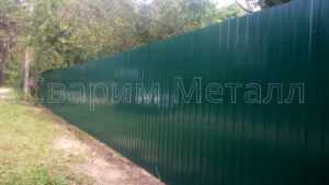 металлический забор