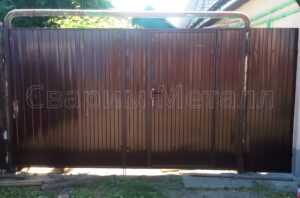 изготовление металлических ворот