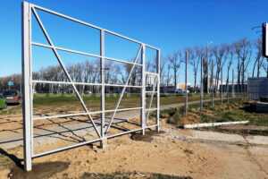 изготовление металлических ворот калиток