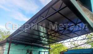 навес из поликарбоната цена