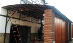 навес из поликарбоната цена