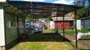 навес из поликарбоната цена