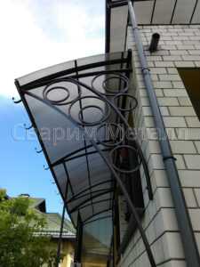 навес из поликарбоната цена