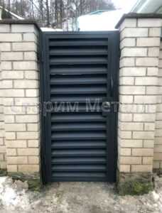 изготовление металлических ворот