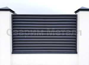 забор жалюзи