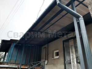 навес из поликарбоната