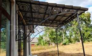 навес из поликарбоната