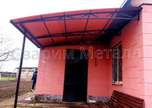 навес из поликарбоната