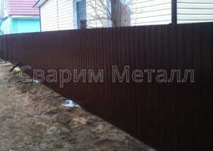 забор жалюзи металлические