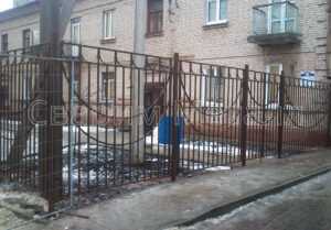 металлический забор