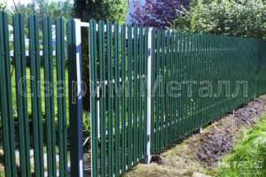 Забор штакетник константа
