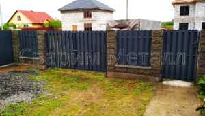 штакетник для забора