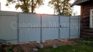 изготовление металлических ворот