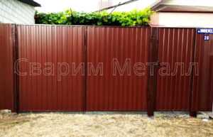 изготовление ворот