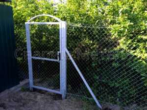 изготовление ворот с калиткой