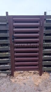 Калитка распашная с воротами