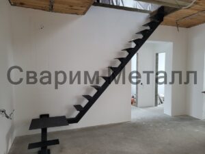 Лестница каркас моно под 90 градусов