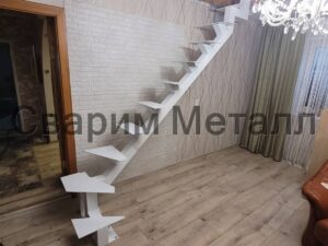 Лестница моно под ключ забежная