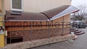 Навес из поликарбоната 10