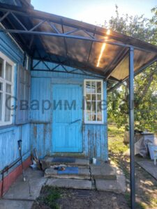 Навес из поликарбоната 13