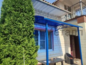 Навес из поликарбоната 18