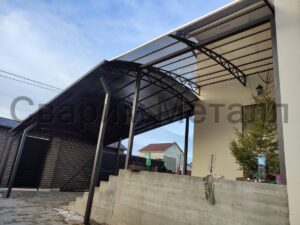 Навес из поликарбоната 20