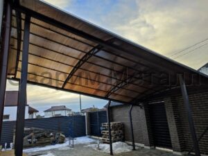 Навес из поликарбоната 21