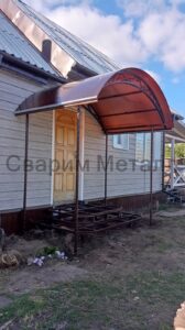 Навес из поликарбоната 29