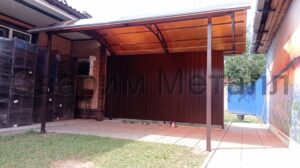 Навес из поликарбоната 3