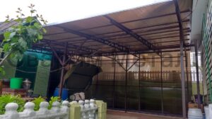 Навес из поликарбоната 6