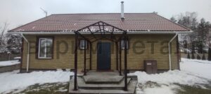 Навес из поликарбоната каркас