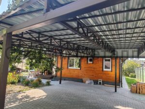 Навес из профлиста 11