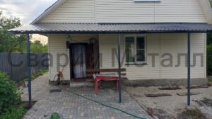 Навес из профлиста 12