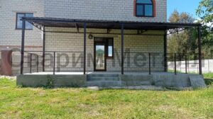 Навес из профлиста 4