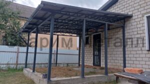 Навес из профлиста 5