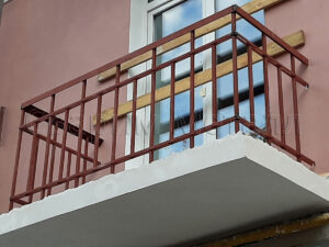 Ограждение балкона советская