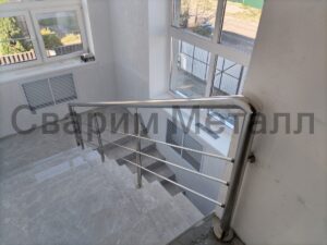 Перила из нерж стали классик 304 2