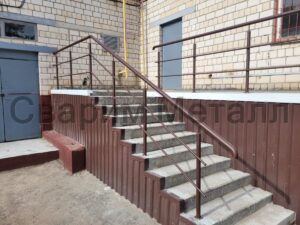 Поручень со струнами Классика  ригеля