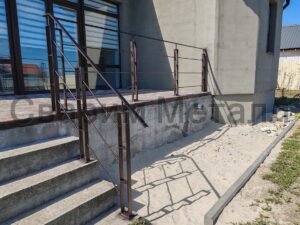 Перила янтарное минимал 1