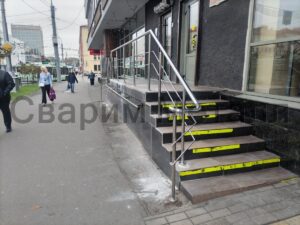 Перильное ограждение нерж ленина