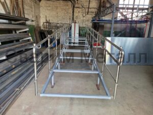 Перильное ограждение пандуса