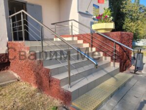 Перильное ограждение приемный покой 1