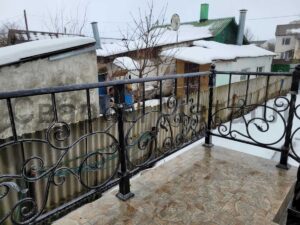 Перильное ограждение с элементами ковки 5