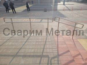 Поручни из нержавеющей стали пандус 304 2