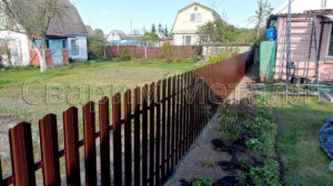 Забор штакетник