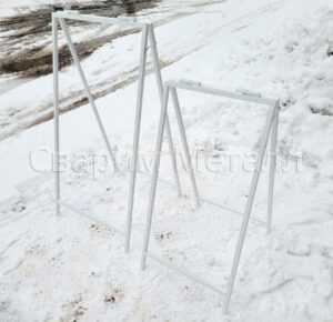 Малы большой белые рекламные стенды