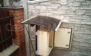 козырек из поликарбоната