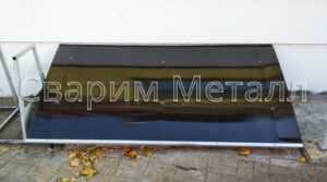 козырек над крыльцом из поликарбоната