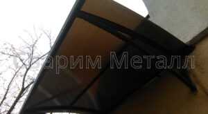 козырек из поликарбоната недорого